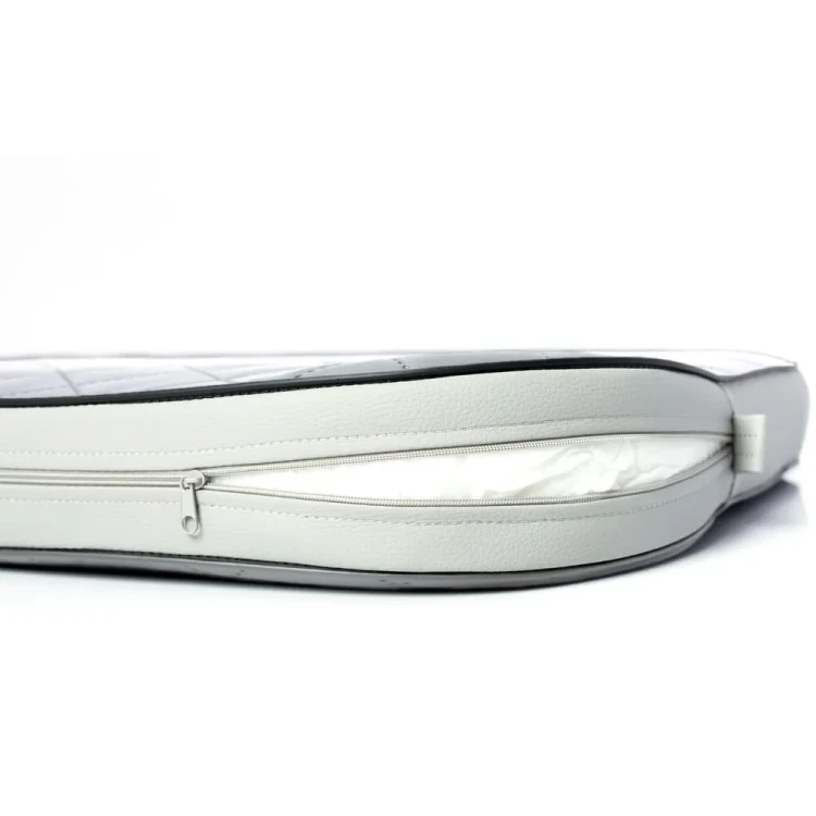 Wodoodporny materac ortopedyczny dla psa - kolor jasny szary