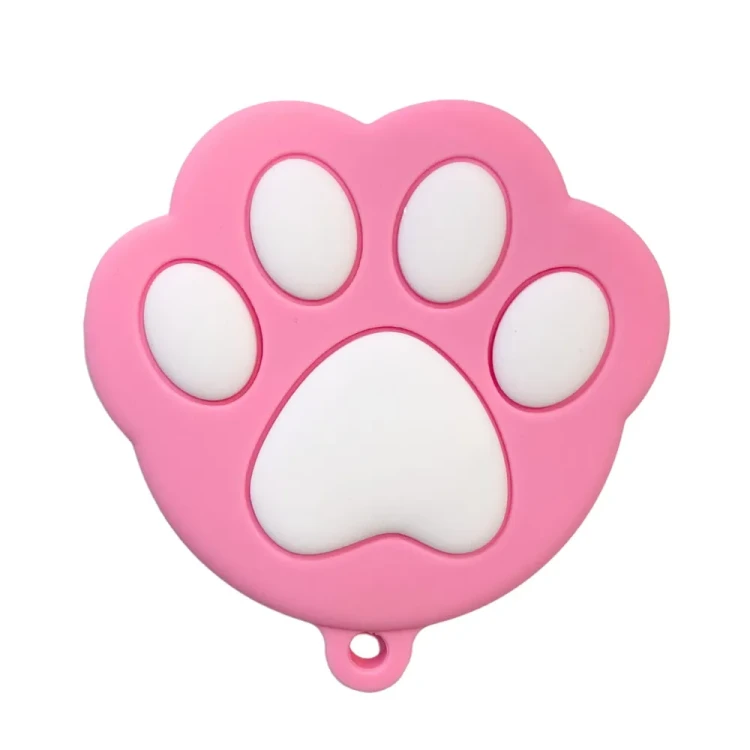 Pokrywka silikonowa łapka - uniwersalna do pokrywka puszki - Różowa.webp