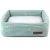 CUBE kwadratowe legowisko dla psa DOTTY - kolor miętowy sztruks