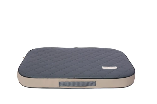 Pokrowiec na materac wodoodporny dla psa DOTTY - grafitowo-beżowy.webp