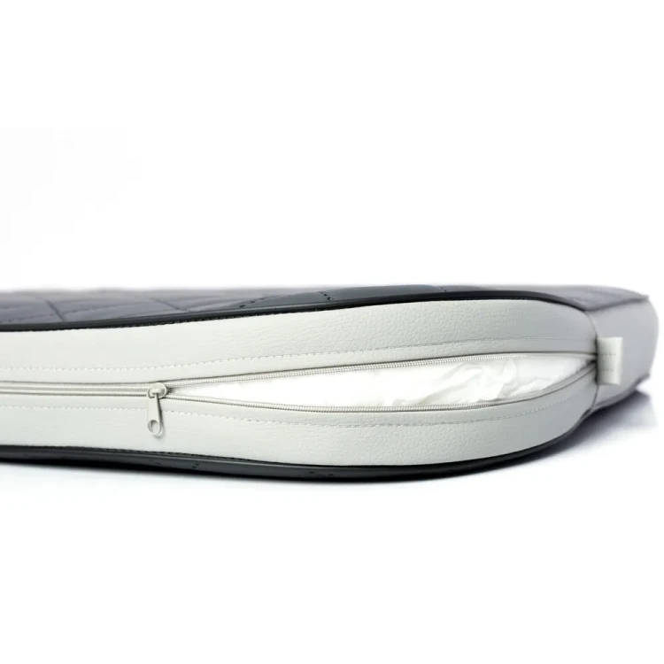 Wodoodporny materac ortopedyczny dla psa  - kolor grafitowo-szary