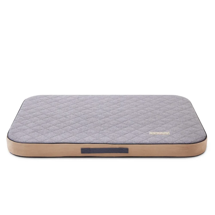 Materac ortopedyczny dla psa - szary