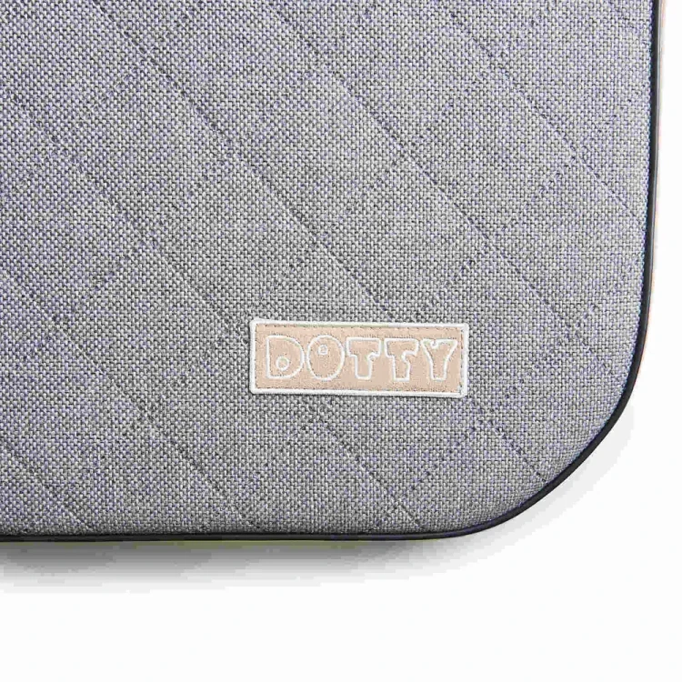 Materac ortopedyczny dla psa - szary