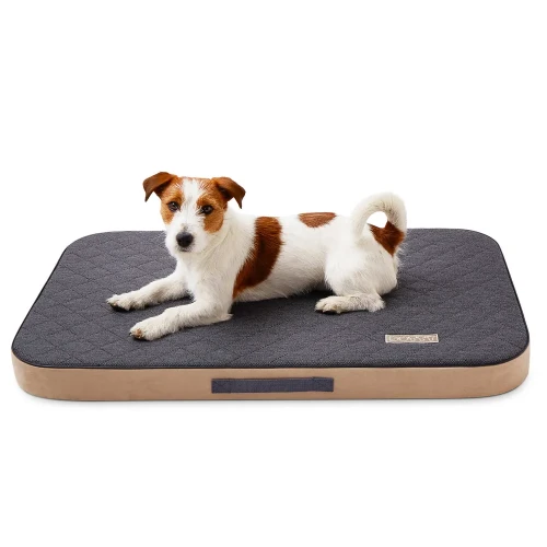 Materac ortopedyczny dla psa - grafitowy