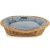 Legowisko  koszyk wiklinowy  niebieska kratka
