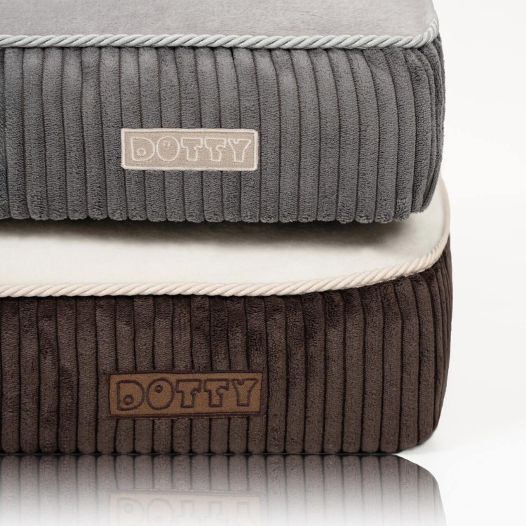 Legowisko ortopedyczne dla psa - czekoladowy brąz