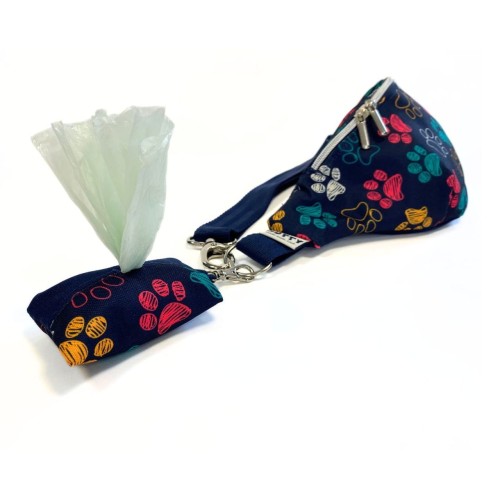 Podajnik na kupoworki - granatowe łapki