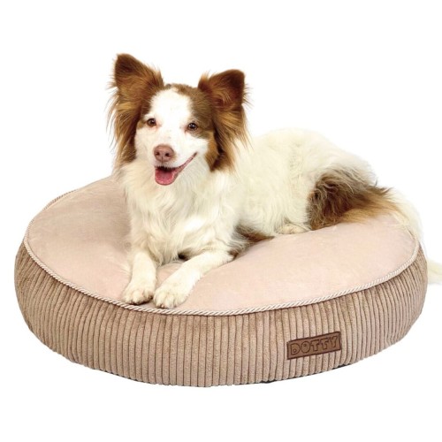 Legowisko okrągłe pufa poducha beżowa 12 Resize.jpg