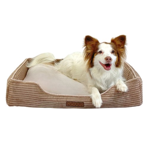 Legowisko dla psa prostokątne - beż cappuccino