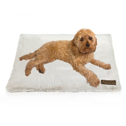 Mata futerkowa - kremowa