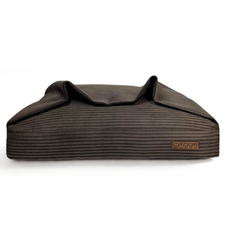 Legowisko Norka Premium / Brązowy sztruks