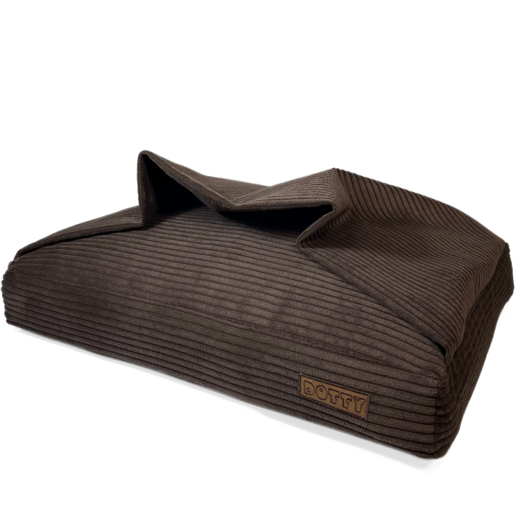 Legowisko Norka Premium / Brązowy sztruks